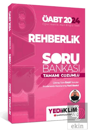 2024 ÖABT Rehberlik Tamamı Çözümlü Soru Bankası