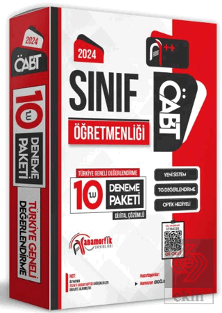 2024 ÖABT SINIF Öğretmenliği 10 Dijital Çözümlü De