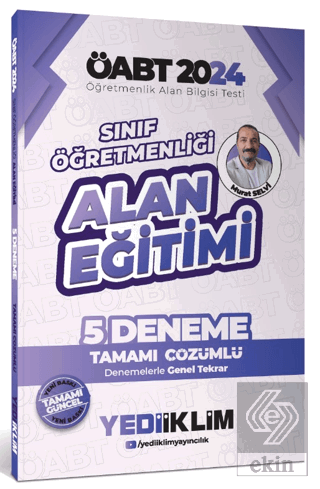 2024 ÖABT Sınıf Öğretmenliği Alan Eğitimi Tamamı Çözümlü 5 Deneme