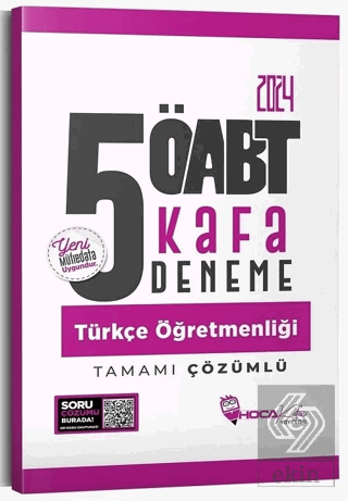 2024 ÖABT Türkçe Öğretmenliği 5 Kafa Deneme Çözümlü