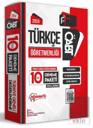 2024 ÖABT Türkçe Öğretmenliği Türkiye Geneli 10 De