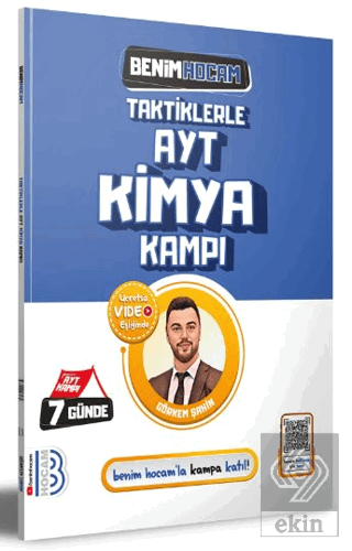 2024 Taktiklerle AYT Kimya Kampı