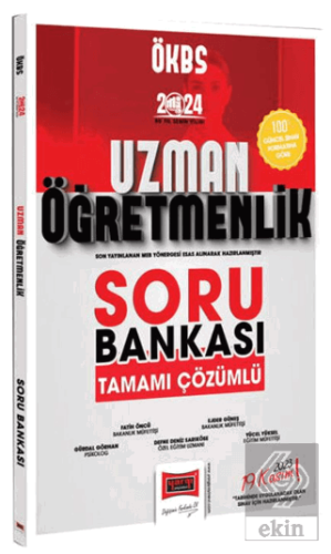 2024 Uzman Öğretmenlik Soru Bankası