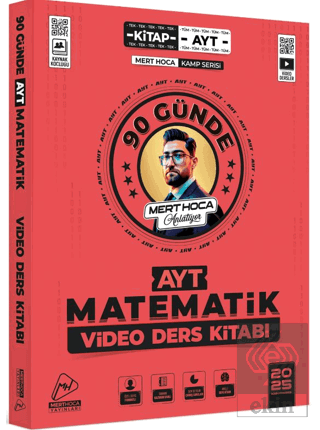 2025 90 Günde AYT Matematik Kampı Video Ders Kitabı