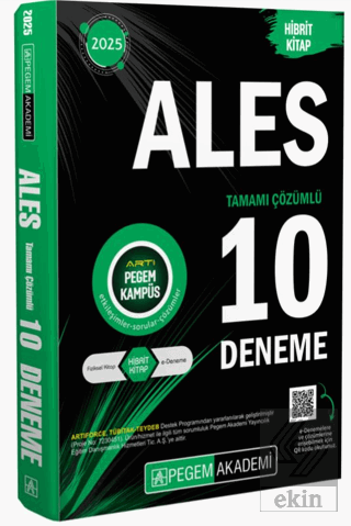 2025 ALES Tamamı Çözümlü 10 Deneme