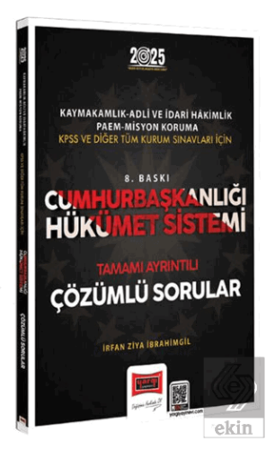 2025 Cumhurbaşkanlığı Hükümet Sistemi Çözümlü Sorular