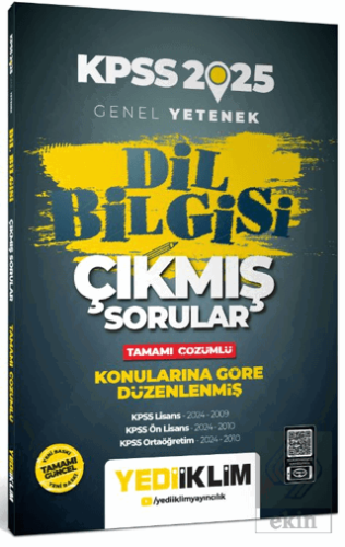 2025 Genel Yetenek Dil Bilgisi Tamamı Çözümlü Çıkmış Sorular