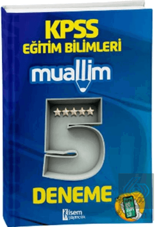 2025 İsem KPSS Eğitim Bilimleri Muallim 5 Deneme