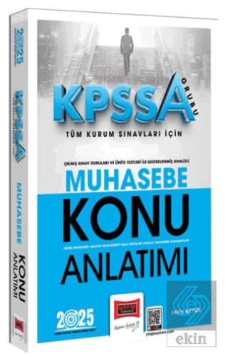 2025 KPSS-A Grubu Tüm Kurum Sınavları İçin Muhasebe Konu Anlatımı