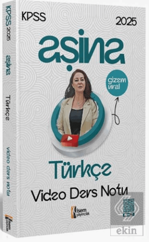 2025 KPSS Aşina Türkçe Video Ders Notu