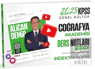 2025 KPSS Coğrafya Akademisi Video Ders Notları