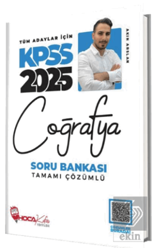 2025 KPSS Coğrafya Soru Bankası Çözümlü