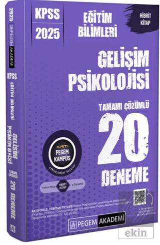 2025 KPSS Eğitim Bilimleri Gelişim Psikolojisi Tamamı Çözümlü 20 Denem