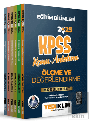 2025 KPSS Eğitim Bilimleri Konu Anlatımlı Modüler Set