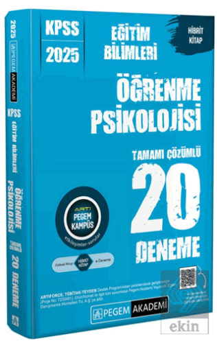 2025 KPSS Eğitim Bilimleri Öğrenme Psikolojisi Tamamı Çözümlü 20 Denem