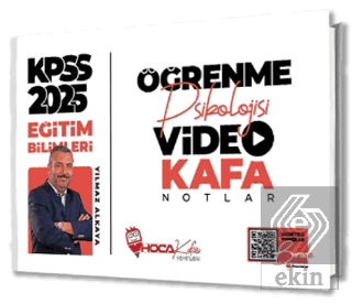 2025 KPSS Eğitim Bilimleri Öğrenme Psikolojisi Video Kafa Notlar