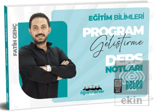 2025 KPSS Eğitim Bilimleri Program Geliştirme Ders Notu