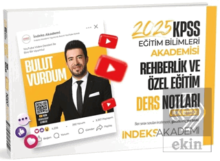 2025 KPSS Eğitim Bilimleri Rehberlik ve Özel Eğitim Video Ders Notları