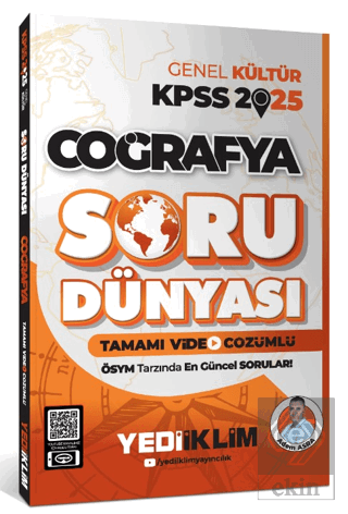 2025 KPSS Genel Kültür Coğrafya Tamamı Video Çözümlü Soru Dünyası