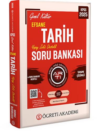 2025 KPSS Genel Kültür Efsane Tarih Tamamı Çözümlü Soru Bankası