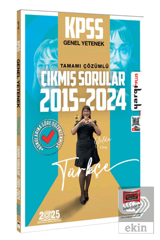 2025 KPSS Genel Yetenek 2015-2024 Türkçe Konularına Göre Düzenlenmiş T