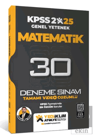 2025 KPSS Genel Yetenek Atölye Serisi Matematik Tamamı Video Çözümlü 3