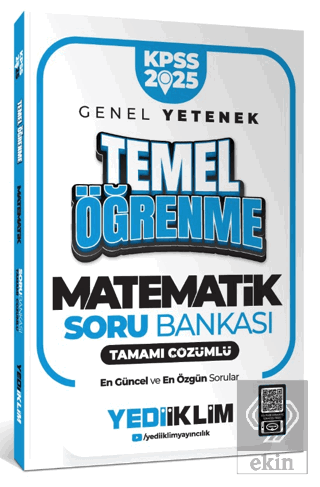 2025 KPSS Genel Yetenek Matematik Temel Öğrenme Tamamı Çözümlü Soru Ba