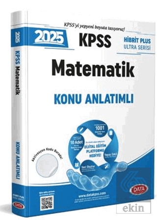 2025 KPSS Hibrit Plus Ultra Serisi Matematik Konu Anlatımlı