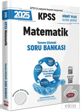 2025 KPSS Hibrit Plus Ultra Serisi Matematik Soru Bankası - Karekod Çö