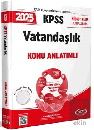 2025 KPSS Hibrit Plus Ultra Serisi Vatandaşlık Konu Anlatımlı