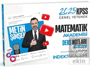 2025 KPSS Matematik Akademisi Video Ders Notları