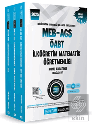 2025 KPSS ÖABT İlköğretim Matematik Öğretmenliği Konu Anlatımlı (3 Kit