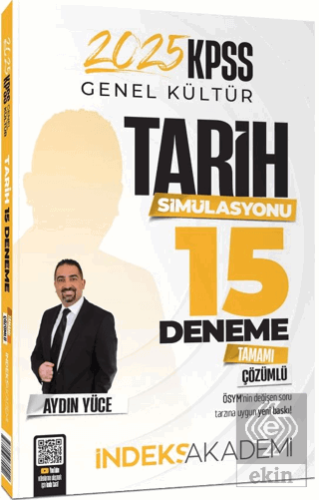 2025 KPSS Tarih Simülasyonu 15 Deneme Çözümlü