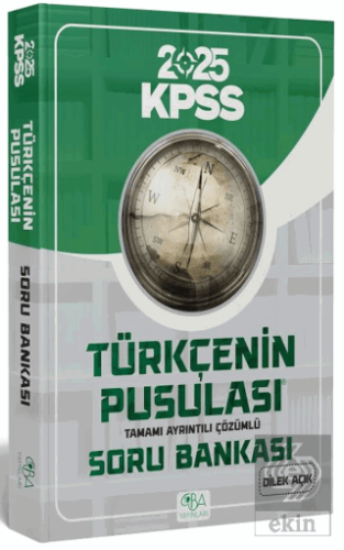 2025 KPSS Türkçenin Pusulası Soru Bankası Çözümlü