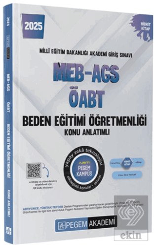 2025 MEB-AGS-ÖABT Beden Eğitimi Öğretmenliği Konu Anlatımlı