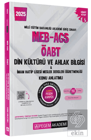 2025 MEB-AGS-ÖABT Din Kültürü ve Ahlak Bilgisi-İmam Hatip Lisesi Mes.L