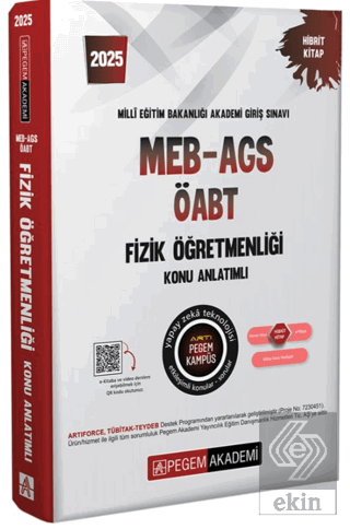 2025 MEB-AGS-ÖABT Fizik Öğretmenliği Konu Anlatımlı