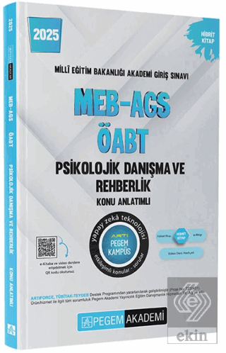 2025 MEB-AGS-ÖABT Psikolojik Danışma ve Rehberlik Konu Anlatımlı