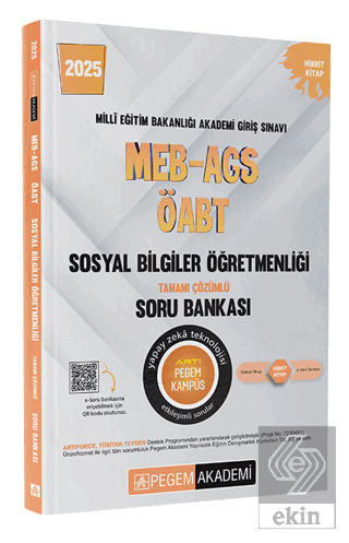 2025 MEB-AGS-ÖABT Sosyal Bilgiler Tamamı Çözümlü Soru Bankası