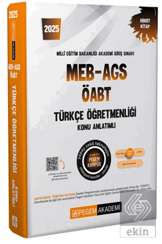 2025 MEB-AGS-ÖABT Türkçe Öğretmenliği Konu Anlatımlı