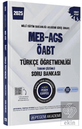 2025 MEB-AGS-ÖABT Türkçe Öğretmenliği Tamamı Çözümlü Soru Bankası