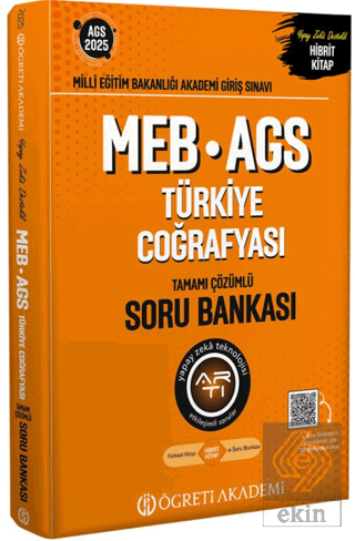 2025 MEB-AGS Türkiye Coğrafyası Tamamı Çözümlü Soru Bankası