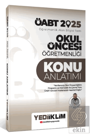 2025 ÖABT Okul Öncesi Öğretmenliği Konu Anlatımı