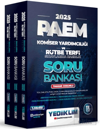 2025 PAEM Komiser Yardımcılığı ve Rütbe Terfi Sınavlarına Hazırlık Mod