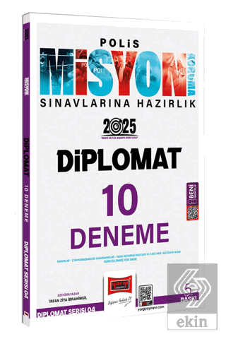 2025 Polis Misyon Sınavlarına Hazırlık Diplomat Serisi Diplomat 10 Den