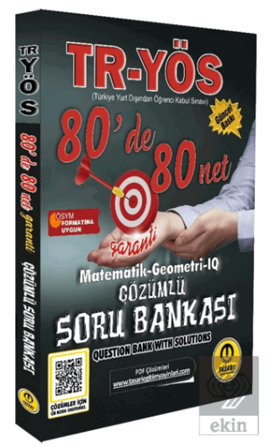 2025 TR YÖS Matematik-Geometri-IQ 80 De 80 Net