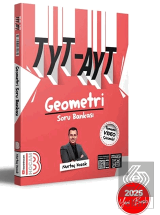 2025 TYT- AYT Geometri Tamamı Video Çözümlü Soru Bankası