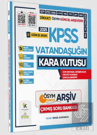 2025 Vatandaşlığın Kara Kutusu Konu Özetli PDF/Video Çözümlü ÖSYM Çıkm