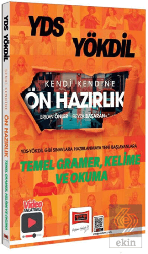 2025 YDS YÖKDİL Kendi Kendine Ön Hazırlık Temel Gramer Kelime ve Okuma