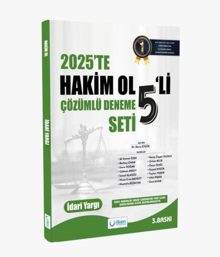 2025'Te Hakim Ol 5'Li Adli Yargı Çözümlü Deneme Seti